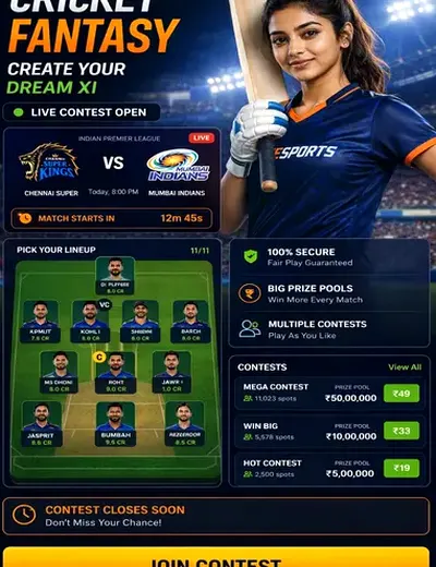 5nnbet1 (5 nnbet 1) fantasy cricket & matchday visual 3